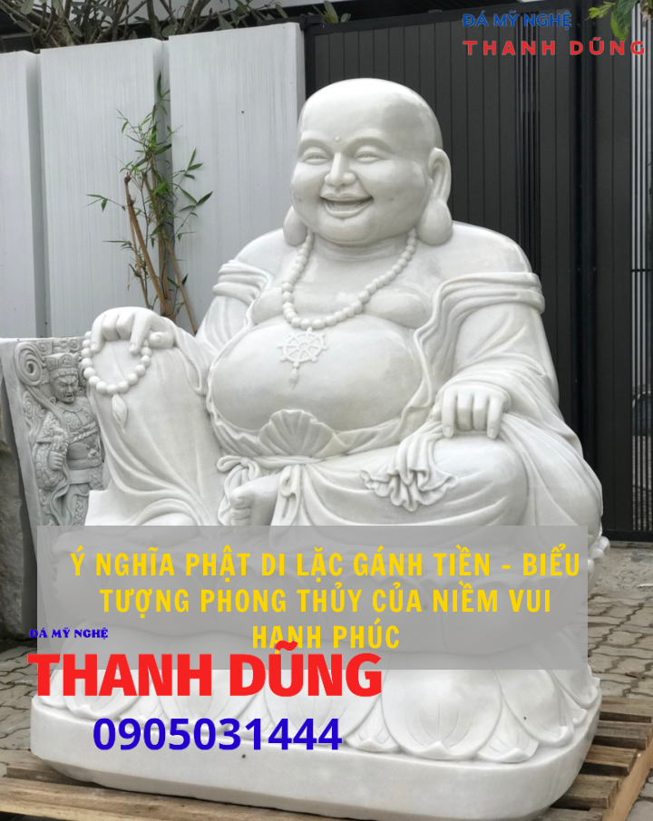 Tìm hiểu ý nghĩa Phật Di Lặc gánh tiền – Biểu tượng phong thủy của niềm vui hạnh phú